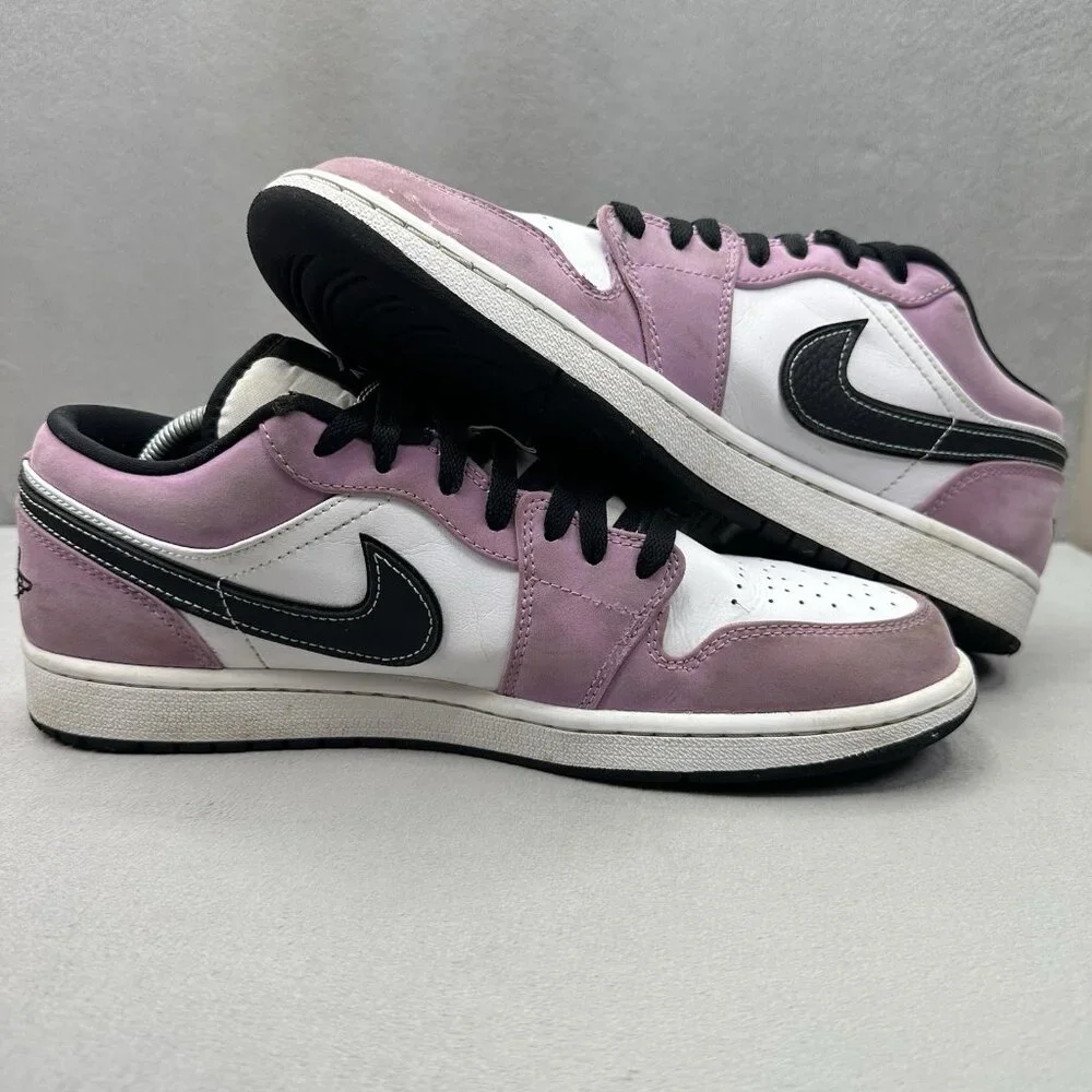Mens Size 11 Nike Air Jordan 1 Low SE 'Violet Shock' Shoes‎ Light Purple 2021